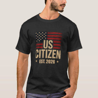 Camisa da Bandeira Americana Patriótica Cidadão do