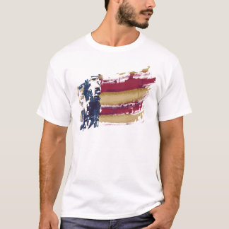 Camisa da bandeira americana T