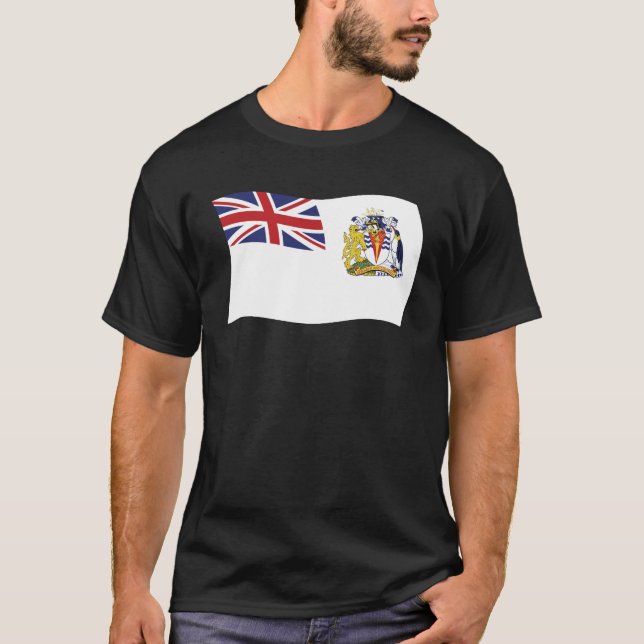 Camisa da Bandeira Antártica Britânica (Frente)