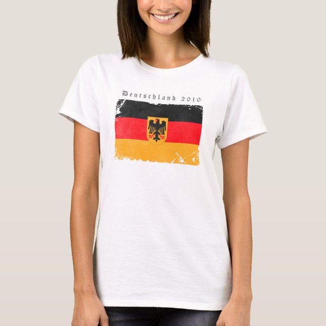Camisa da bandeira da alemanha (Frente)