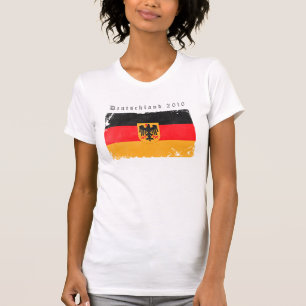 Camisa da bandeira da alemanha