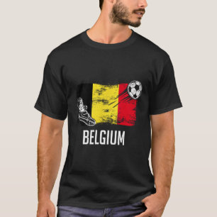 Camisa da bandeira da Bélgica time de futebol belg