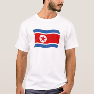Camisa da Bandeira da Coreia do Norte