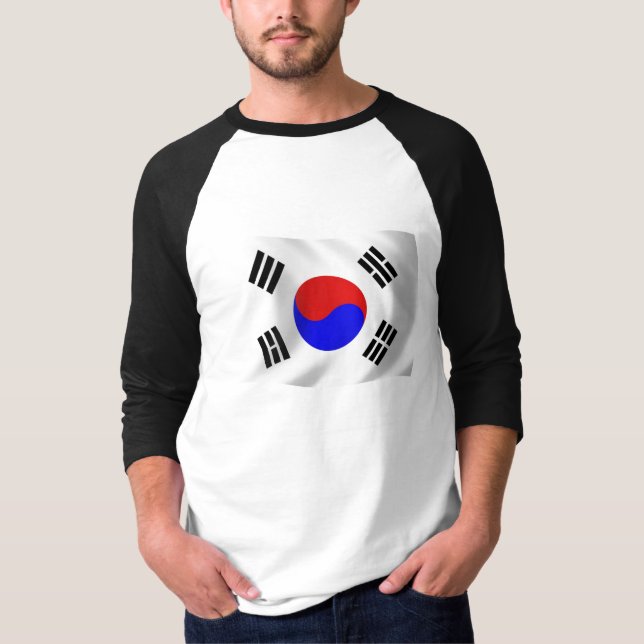 Camisa da Bandeira da Coreia do Sul (Frente)