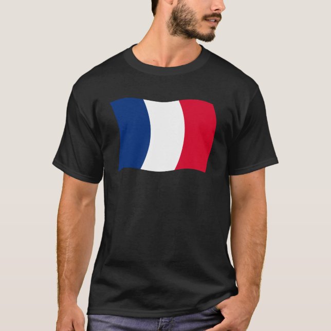 Camisa da Bandeira da França (Frente)