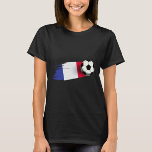 Camisa da Bandeira da França Equipe de Futebol Fra