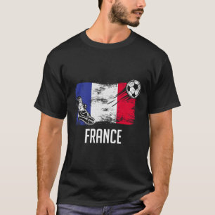 Camisa da Bandeira da França Time de Futebol Franc