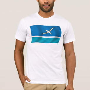 Camisa da Bandeira da Ilha de Midway