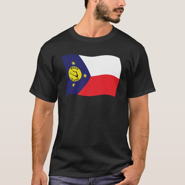 Camisa da Bandeira da Ilha Wake (Frente)