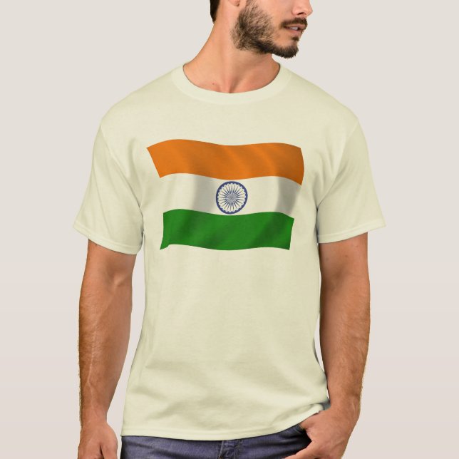 Camisa da Bandeira da Índia (Frente)
