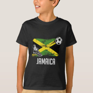Camisa da Bandeira da Jamaica Time de Futebol Jama