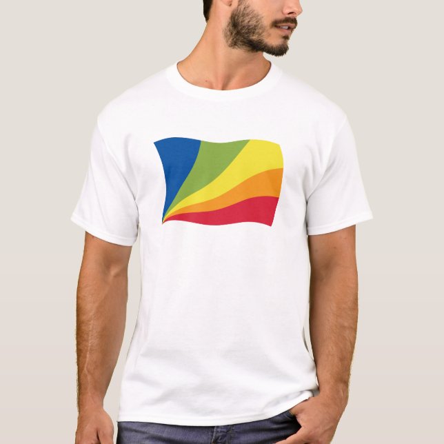 Camisa da Bandeira da Lingua Franca Nova (Frente)