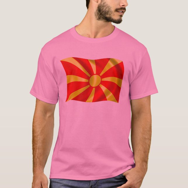 Camisa da Bandeira da Macedônia (Frente)