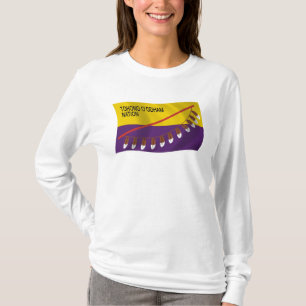 Camisa da Bandeira da Nação Tohono O'odham