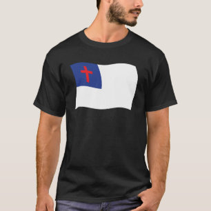 Camisa da Bandeira da Religião Cristã