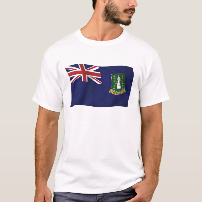 Camisa da Bandeira das Ilhas Virgens Britânicas (Frente)