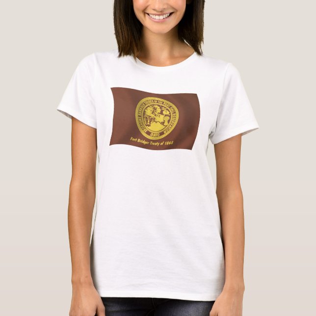 Camisa da Bandeira das Tribos Shoshone Bannock (Frente)