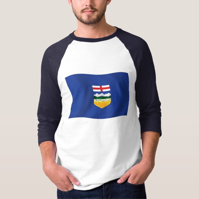 Camisa da Bandeira de Alberta (Frente)