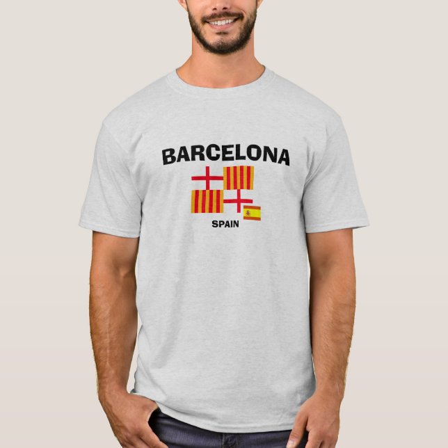 Camisa da bandeira de BARCELONA (Frente)
