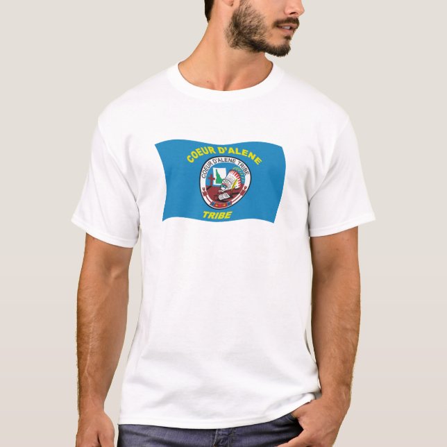 Camisa da Bandeira de Coeur d'Alene (Frente)