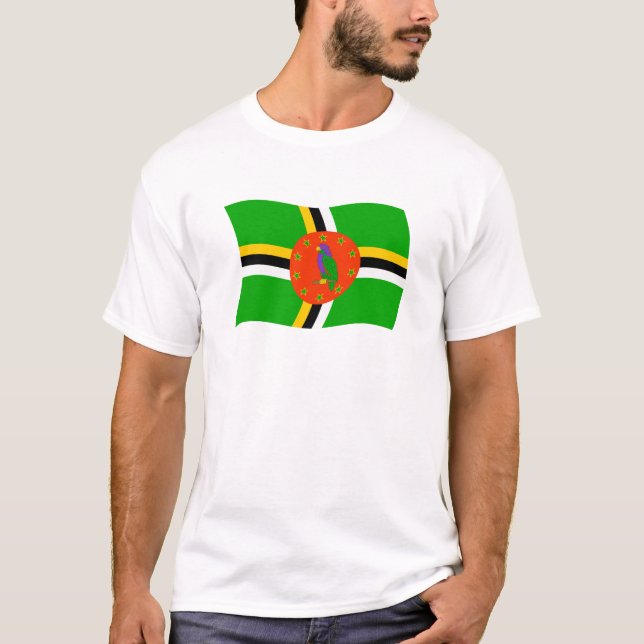 Camisa da Bandeira de Dominica (Frente)
