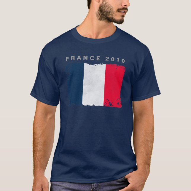 Camisa da bandeira de France (Frente)