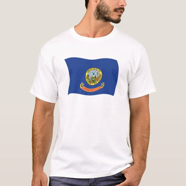 Camisa da Bandeira de Idaho (Frente)