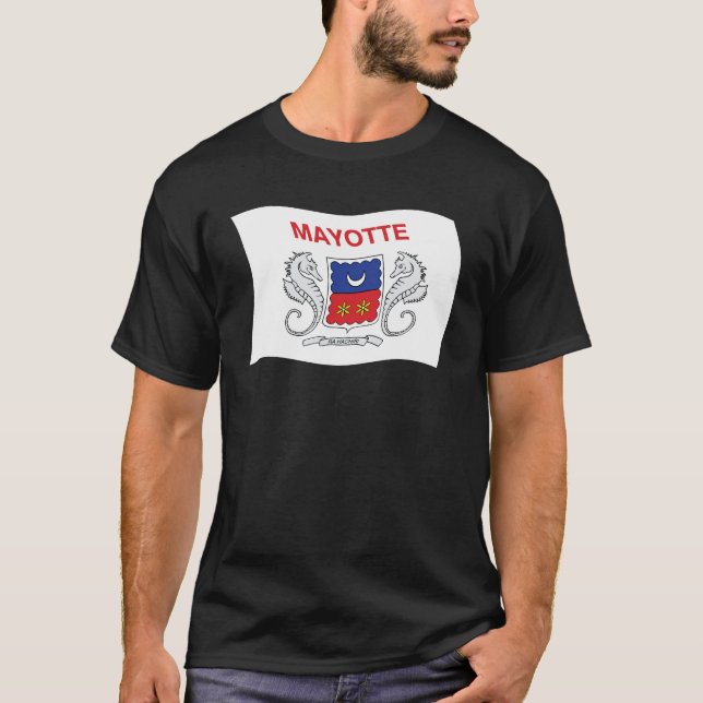 Camisa da Bandeira de Mayotte (Frente)