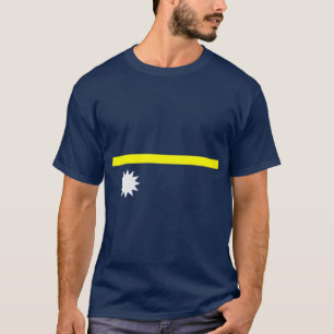 Camisa da bandeira de Nauru