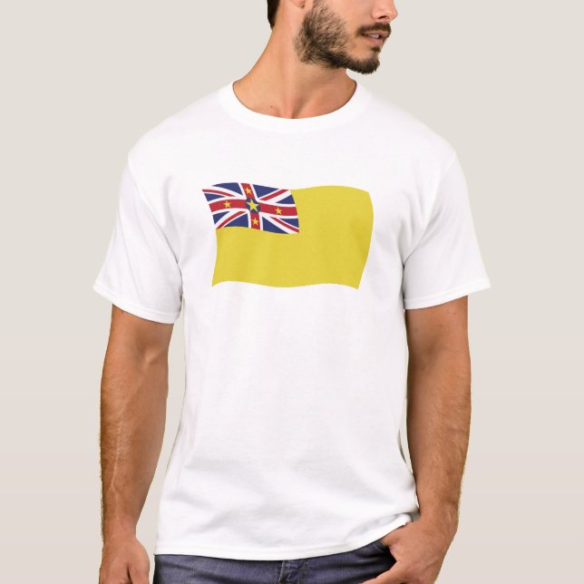 Camisa da Bandeira de Niue (Frente)