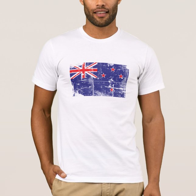 Camisa da bandeira de Nova Zelândia (Frente)