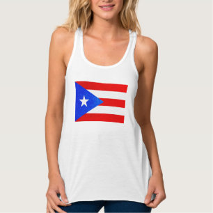 Camisa da bandeira de Puerto Rico