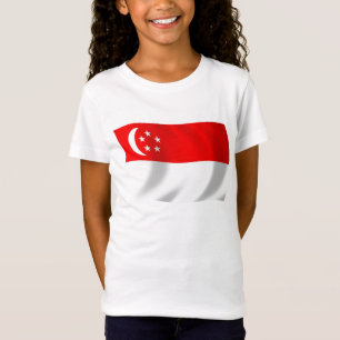 Camisa da Bandeira de Singapura