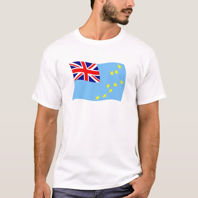 Camisa da Bandeira de Tuvalu (Frente)