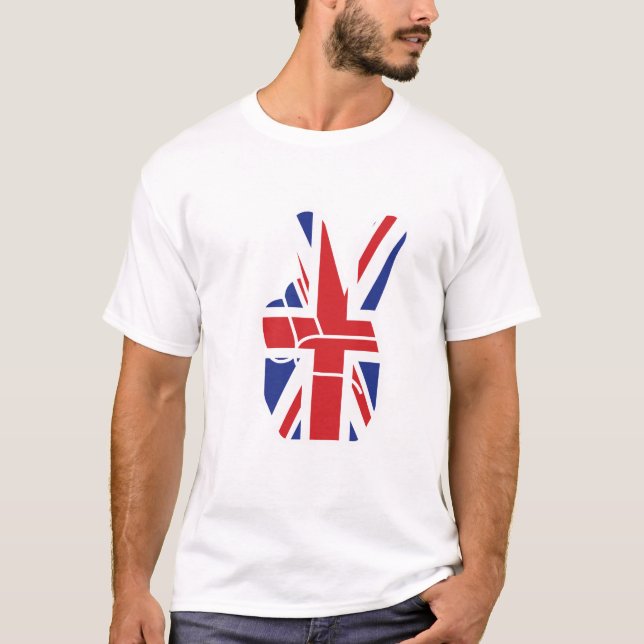 Camisa da bandeira de união T (Frente)