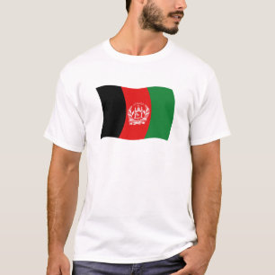 Camisa da Bandeira do Afeganistão