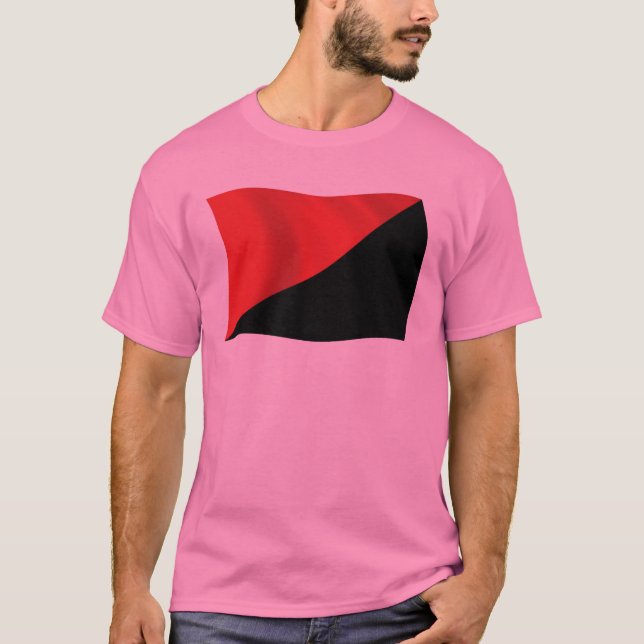 Camisa da Bandeira do Anarco-Sindicalismo (Frente)