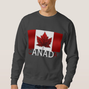 Camisa da Bandeira do Canadá Camisola de Suvenir d