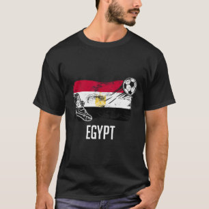 Camisa da Bandeira do Egito Time de Futebol Egípci