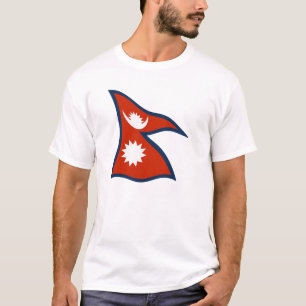 Camisa da Bandeira do Nepal