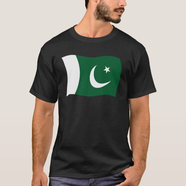 Camisa da Bandeira do Paquistão (Frente)