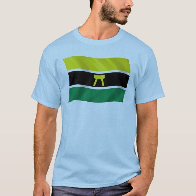 Camisa da Bandeira do Povo Ashanti (Frente)