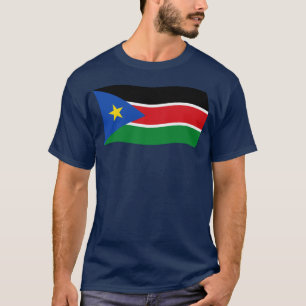 Camisa da Bandeira do Sudão do Sul