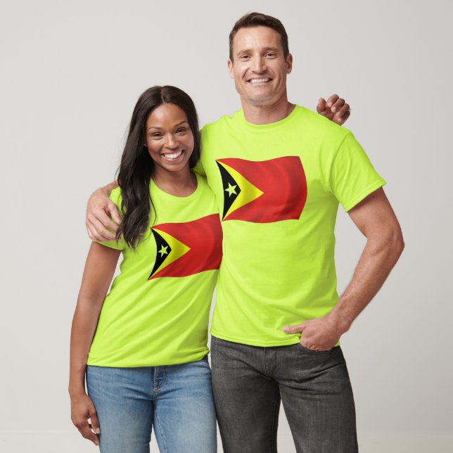Camisa da Bandeira do Timor-Leste (Unissex)
