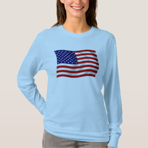 Camisa da Bandeira dos Estados Unidos da América (