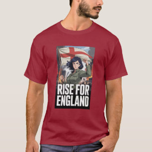Camisa da Bandeira Patriótica de St George do Rein
