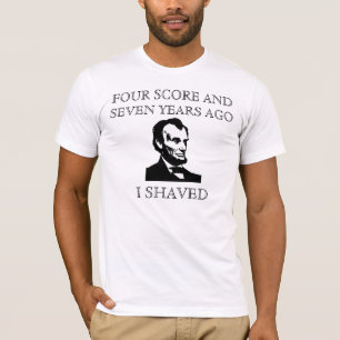 Camisa da barba de Abe Lincoln