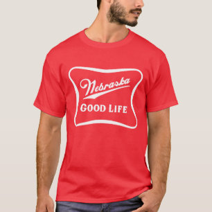 Camisa da boa vida de Nebraska