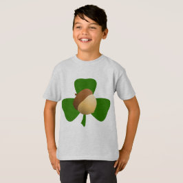 Camisa da bolota e do trevo