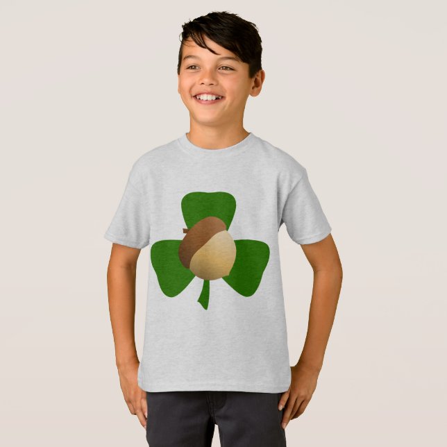 Camisa da bolota e do trevo (Frente Completa)